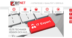 Desktop Screenshot of bitnet.de