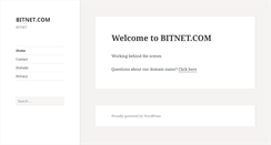 Desktop Screenshot of bitnet.com